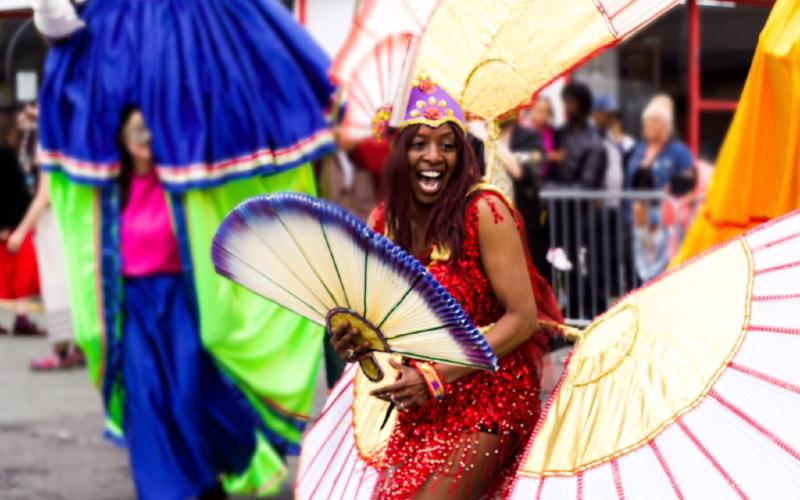 Caribbean Carnival Costumes - Mom Of All Capes