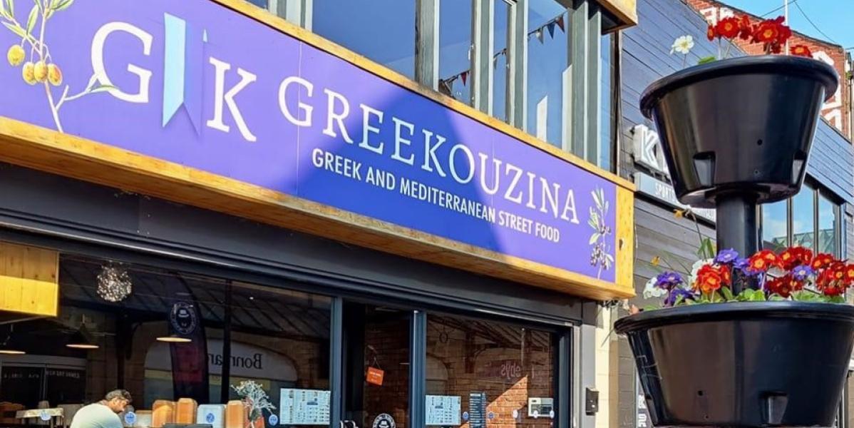 Main Image: Greekouzina exterior sign Greekouzina exterior sign