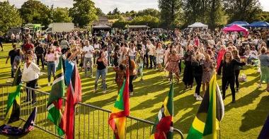 Crowd at Windrush 75