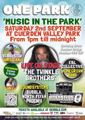 One Park Music in the Park promo