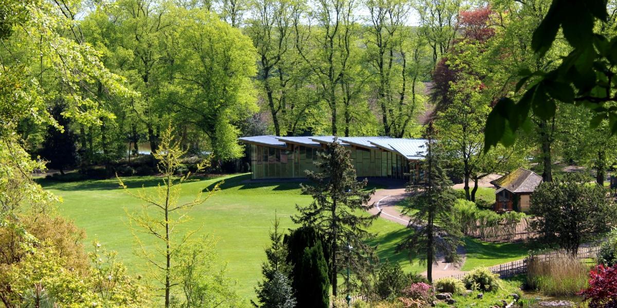 Main image: View of Pavilion Cafe from path in Avenham Park. View of Pavilion Cafe from path in Avenham Park.